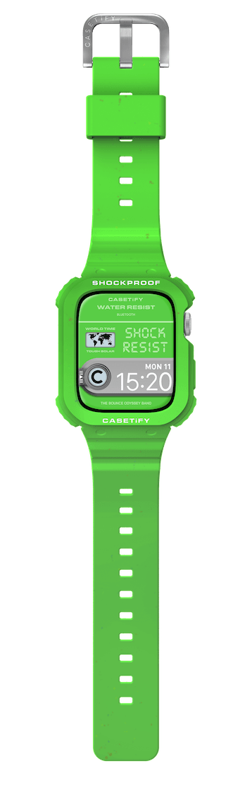 Apple Watch Series 7-9 (41mm) - The Bounce Odyssey Band  41mm (Series 7-9) - Neon Green