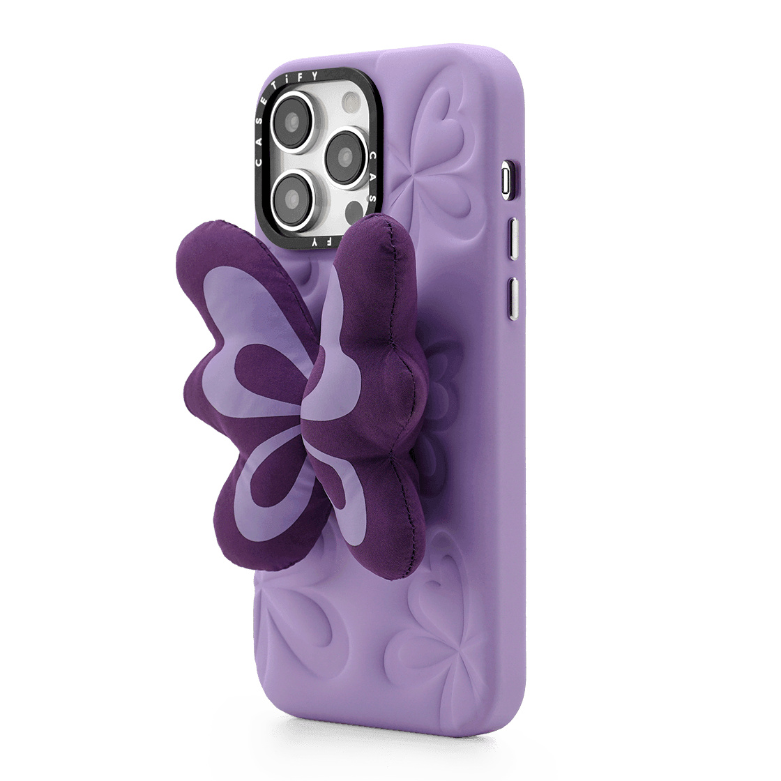 The Grippy Case - Violet Butterfly