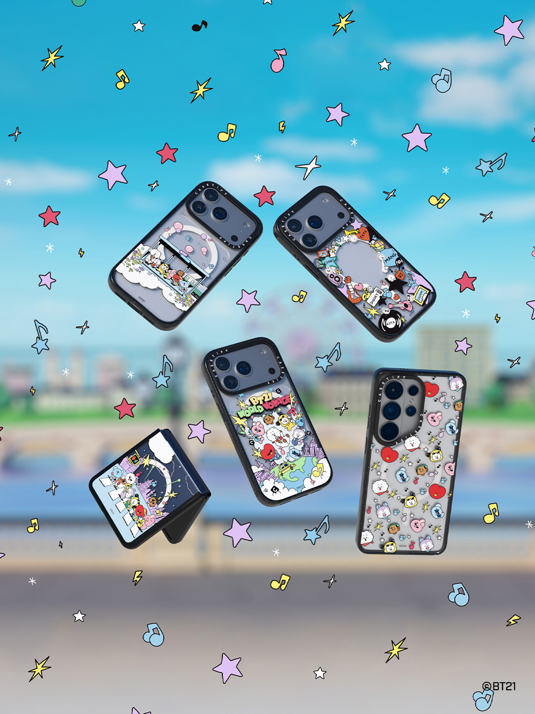 BT21 X CASETiFY