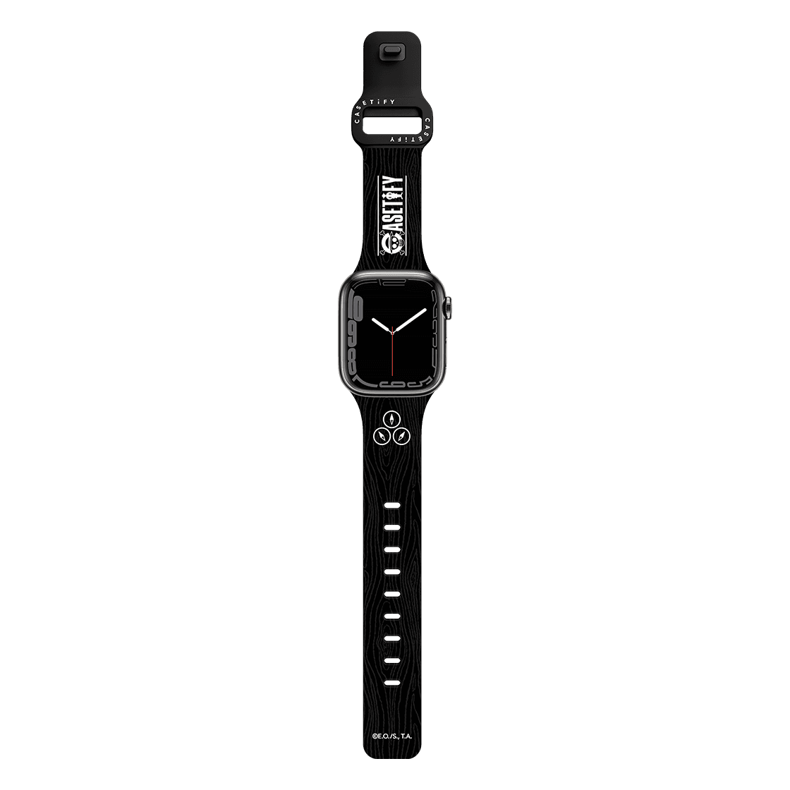 ONE PIECE 25th Anniversary Watch Band 45mm (Series 7-9) - Black