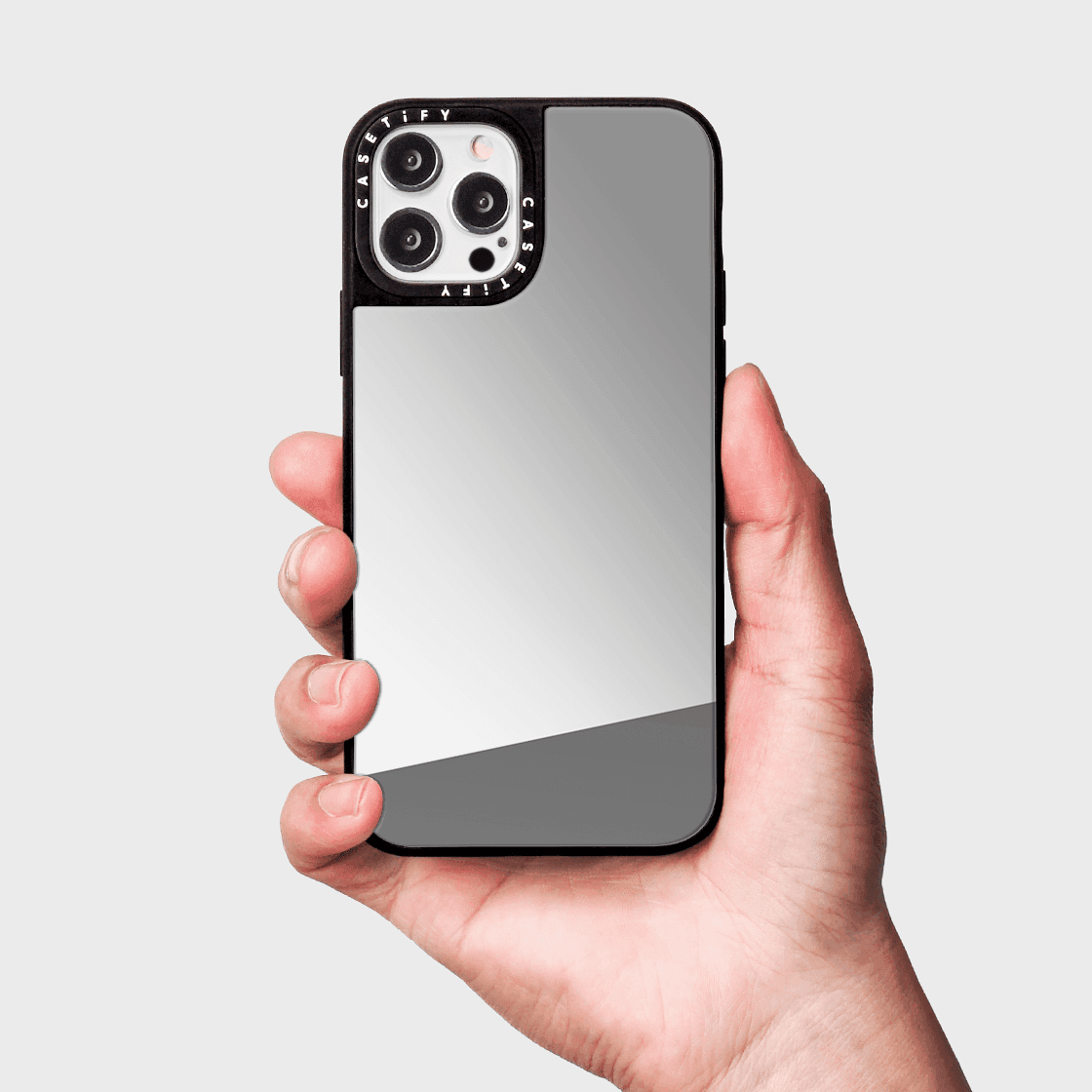 Mirror iPhone 12 Pro Max Case MagSafe Compatible - Black Kingsnake