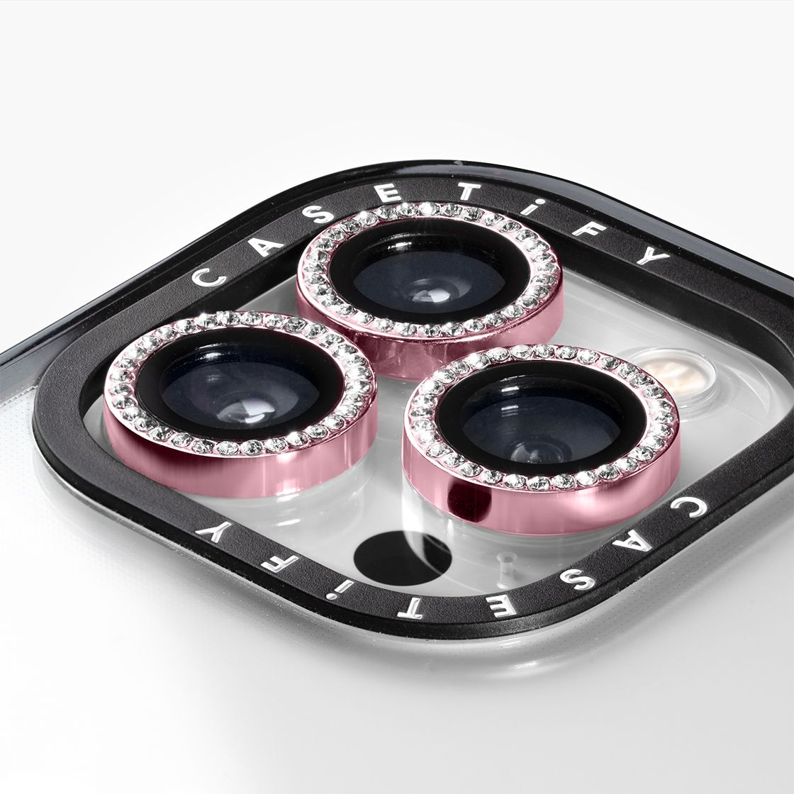 Camera Lens Gem - Sakura Pink