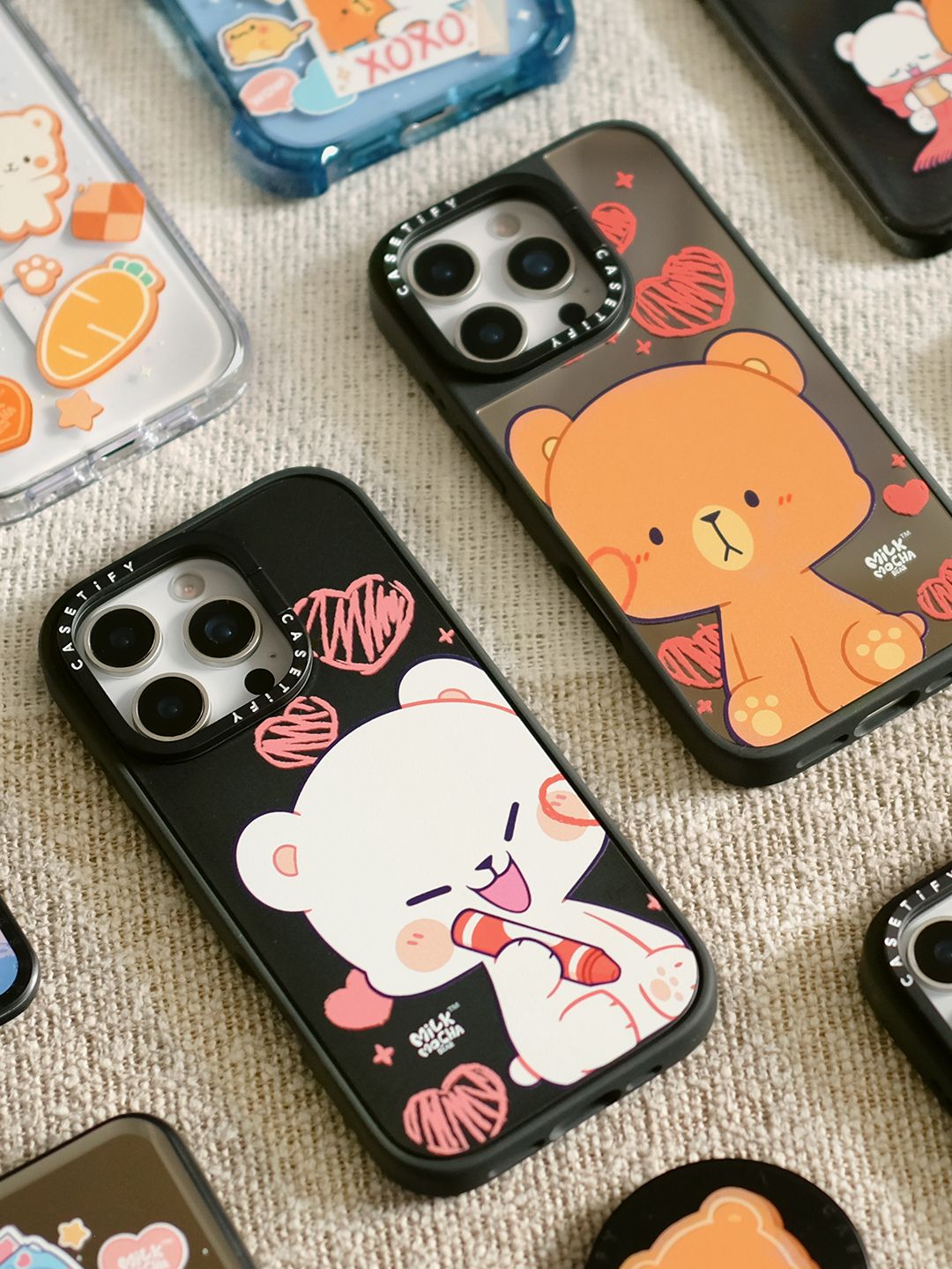 Milk Mocha Bear x CASETiFY