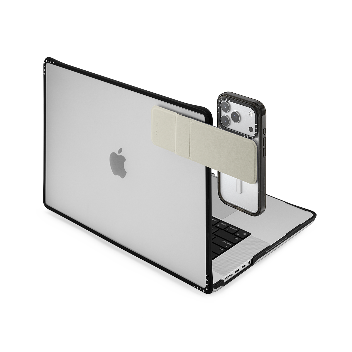 Snappy Laptop Phone Mount MagSafe Compatible - flower
