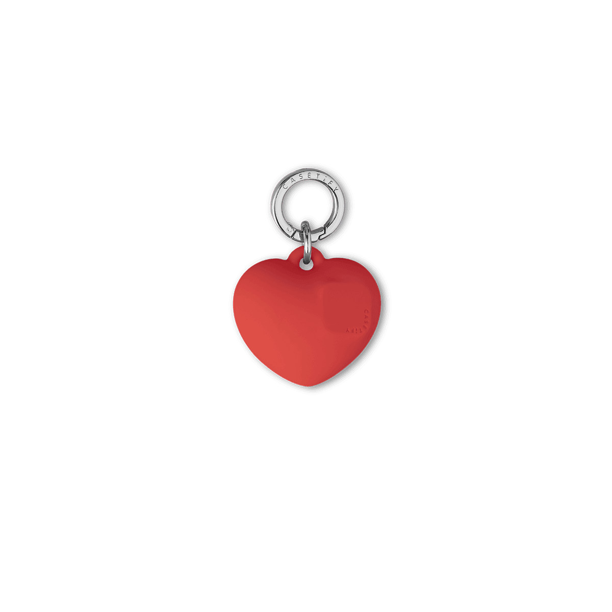 Charm Keychain - Puffy Heart