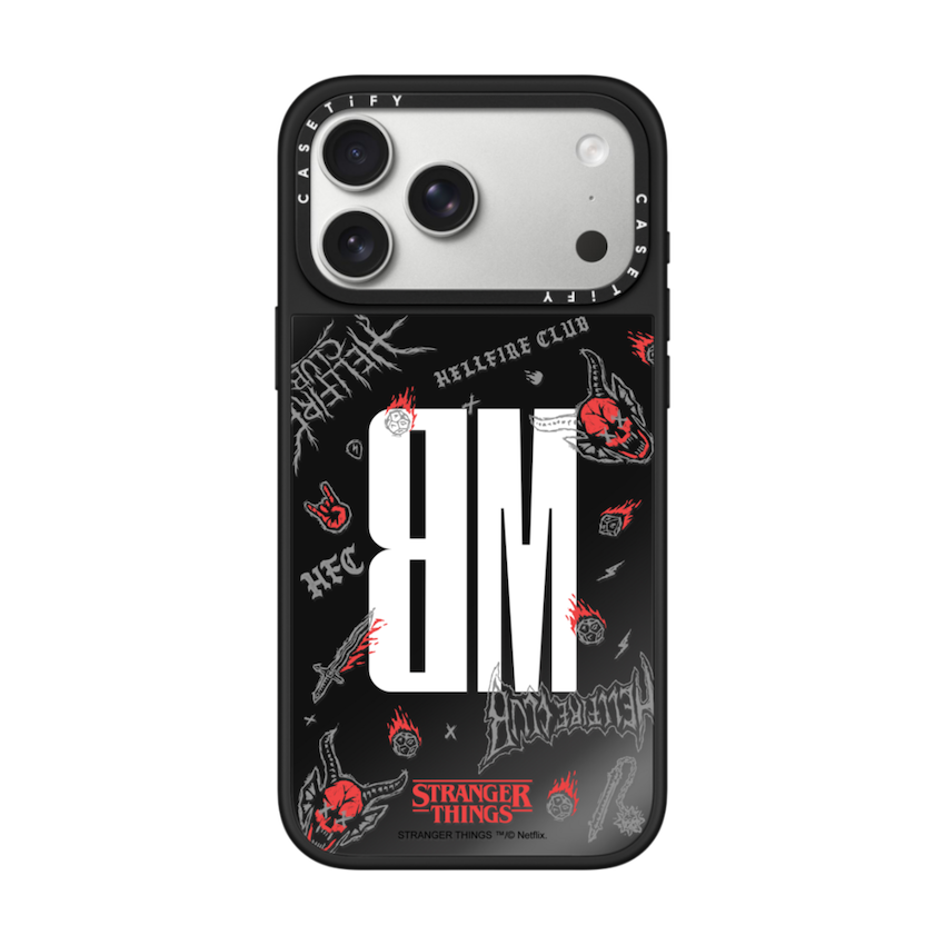 iPhone 17 Pro Max - Stranger Things Upside Down Name Phone Case