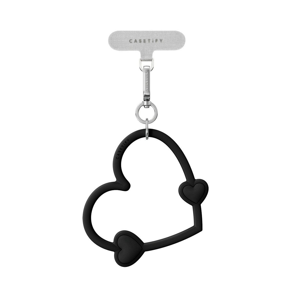 Heart Phone Wristlet - Black Lust