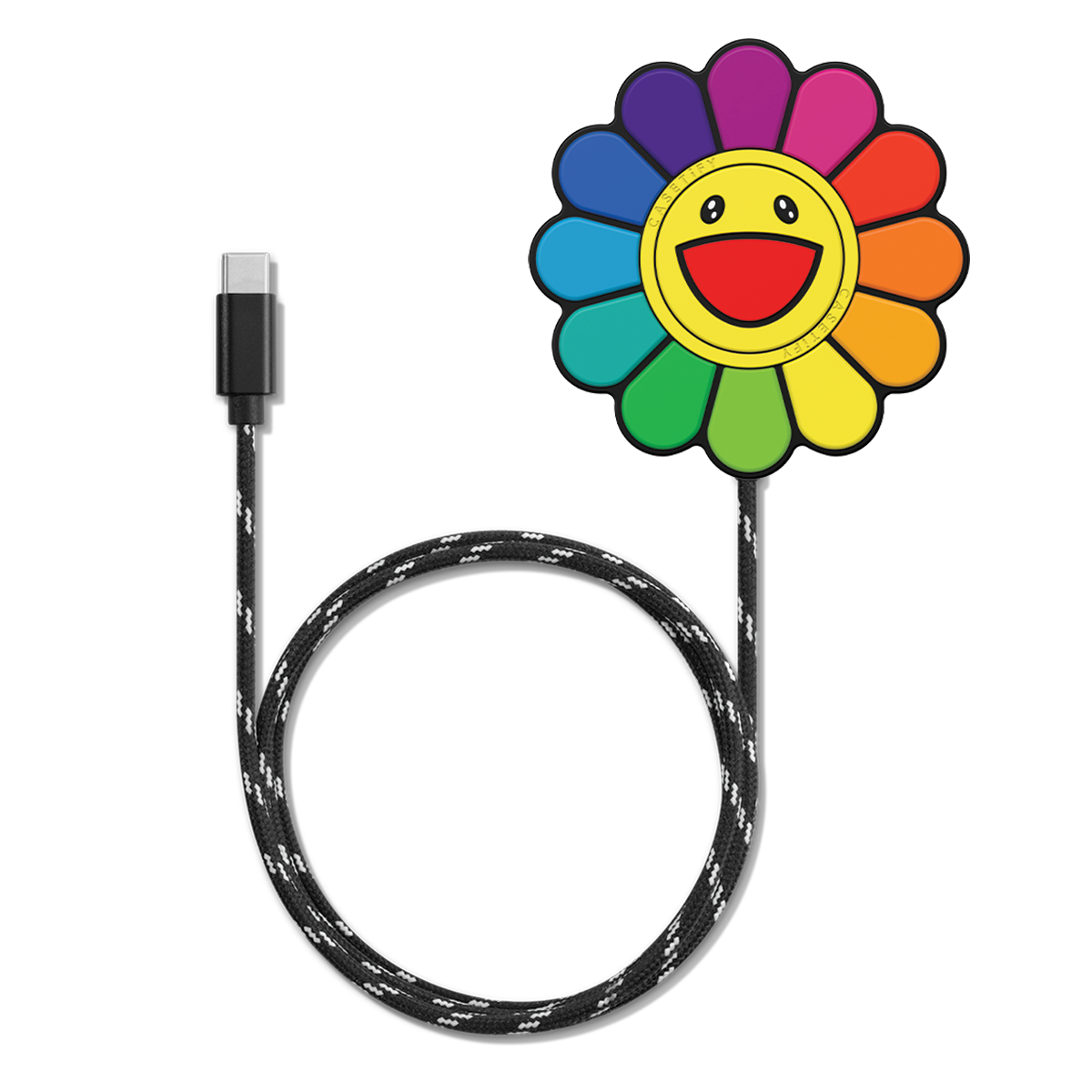 PowerThru Magnetic Wireless Charger with Cover - FLOWERS (RAINBOW) MAGNETIC WIRELESS CHARGER (Coming Soon in November)