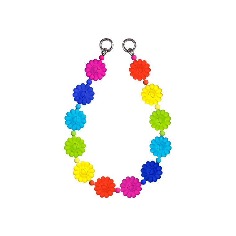 Charm Keychain - FLOWERS (RAINBOW) CHARM KEYCHAIN  (Coming Soon in November)