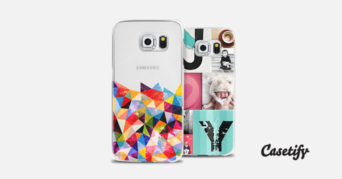 Custom your own case for Galaxy S6 Edge Casetify